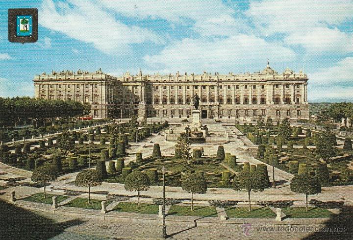 Postales: N&ordm; 17152 POSTAL MADRID PALACIO DE ORIENTE Y PALACIO REAL - Foto 1