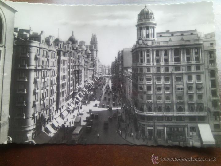 Postales: Madrid, Gran V&iacute;a. Postales P. Esperon. - Foto 1