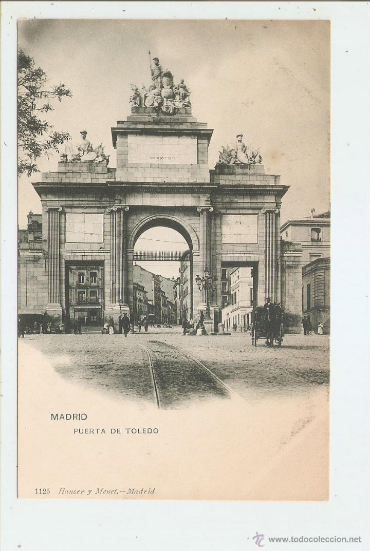 Postales: MADRID. PUERTA DE TOLEDO - Foto 1