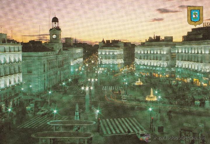 Postales: N&ordm; 18767 POSTAL MADRID PUERTA DEL SOL - Foto 1