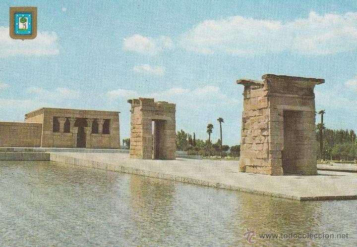 Postales: N&ordm; 18709 POSTAL MADRID TEMPLO DE DEBOT - Foto 1