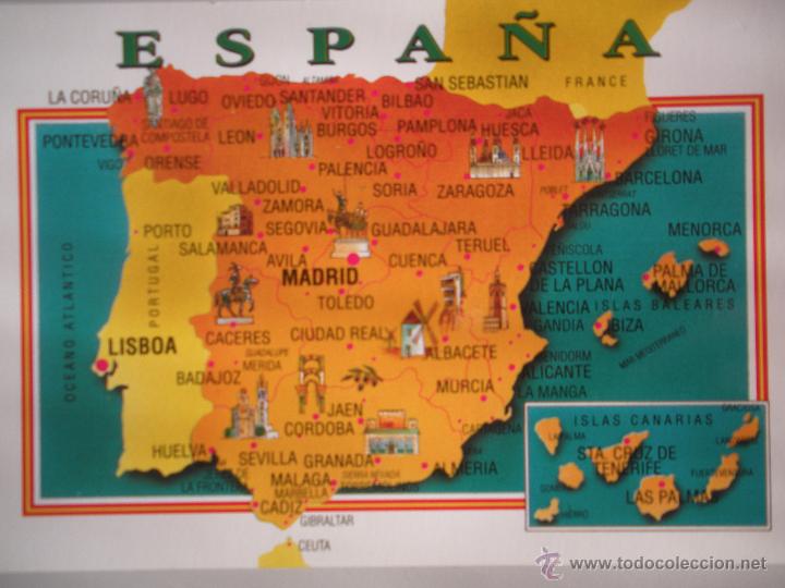 Postales: MAGNIFICA POSTAL DE - ESPA&Ntilde;A - SIN CIRCULAR - - Foto 1