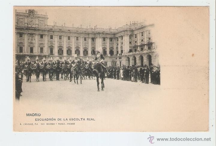 Postales: MADRID. ESCUADR&Oacute;N DE LA ESCOLTA REAL - Foto 1