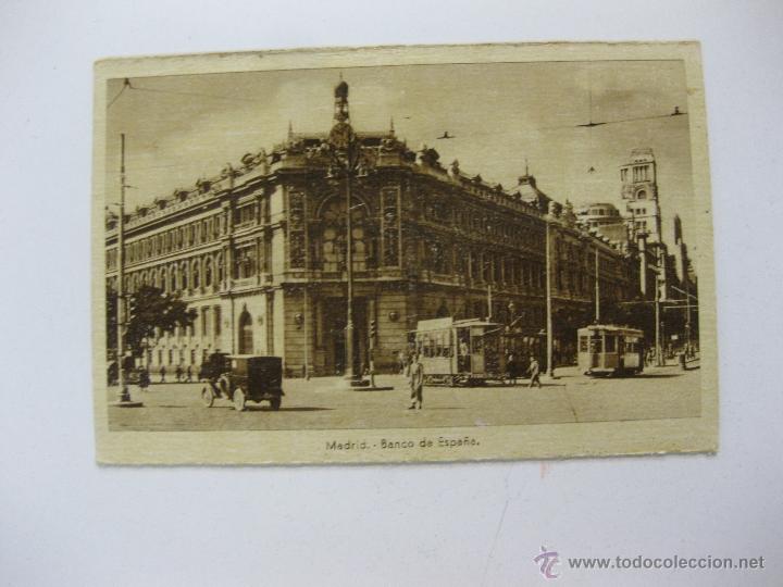 Postales: POSTAL. MADRID. BANCO DE ESPA&Ntilde;A. - Foto 1