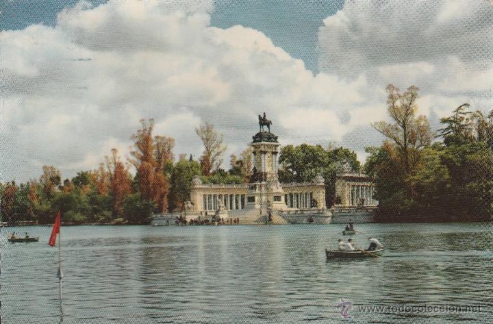Postales: N&ordm; 20699 POSTAL MADRID PARQUE DEL RETIRO - Foto 1