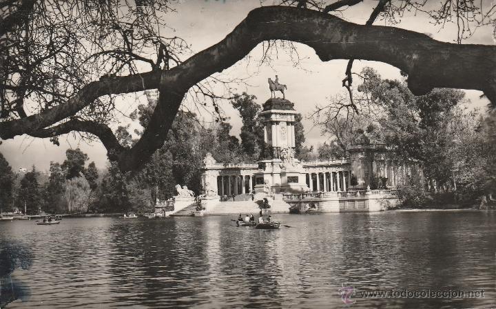 Postales: N&ordm; 20681 POSTAL MADRID ESTANQUE DEL RETIRO - Foto 1