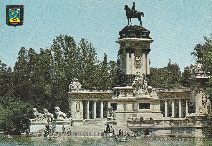 Postales: N&ordm; 20224 POSTAL MADRID PARQUE DEL RETIRO - Foto 1