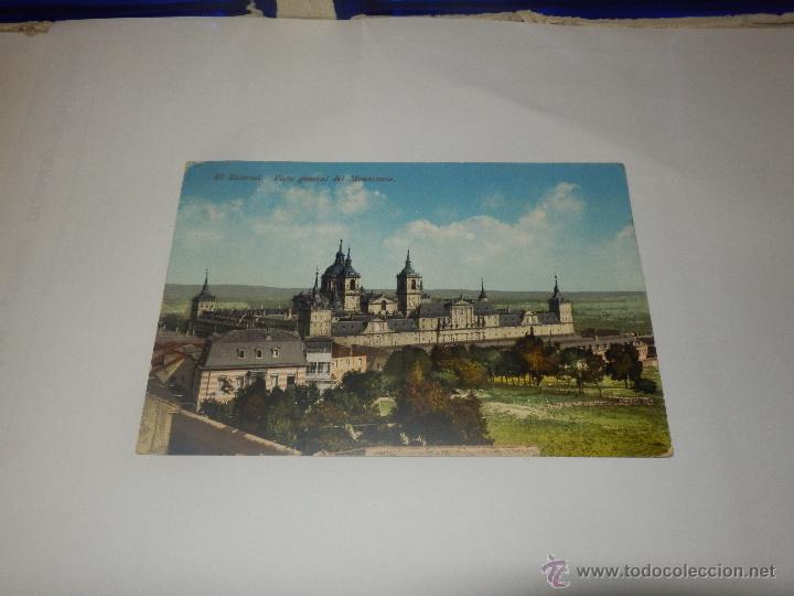 Postales: postal monasterio el escorial circulada madrid - Foto 3
