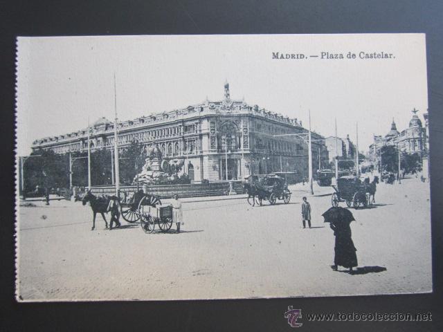 Postales: POSTAL MADRID. PLAZA DE CASTELAR - Foto 1