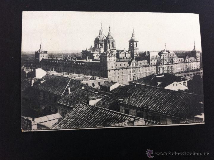 Postales: POSTAL (SAN LORENZO DE EL ESCORIAL.  MONASTERIO VISTA GENERAL).  POSTAL ESCRITA EN 1934.