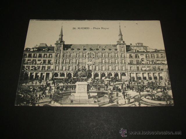Postales: MADRID PLAZA MAYOR - Foto 1