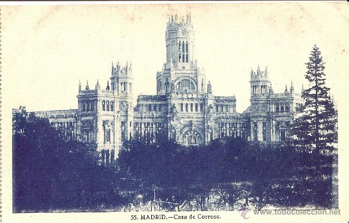 Postales: MADRID - CASA DE CORREOS - Foto 1
