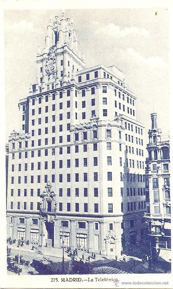 Postales: MADRID - LA TELEF&Oacute;NICA - Foto 1