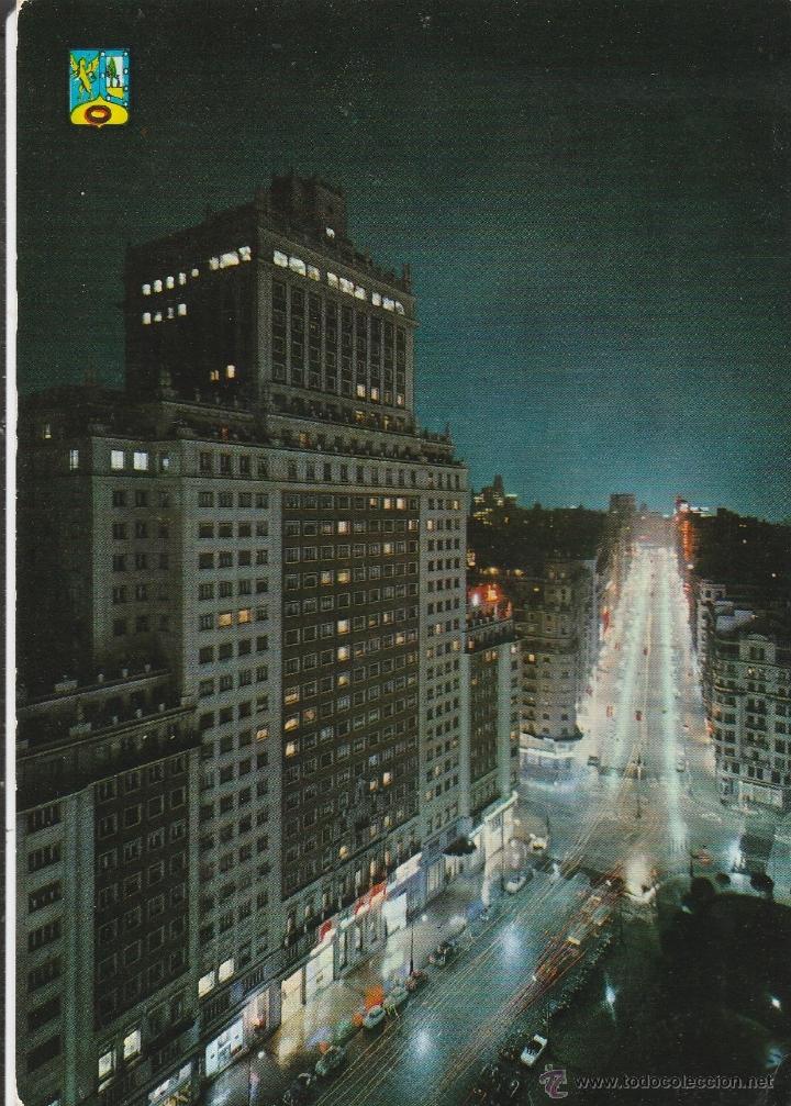 Postales: N&ordm; 24157 POSTAL MADRID EDIFICIO ESPA&Ntilde;A Y AVENIDA JOSE ANTONIO - Foto 1