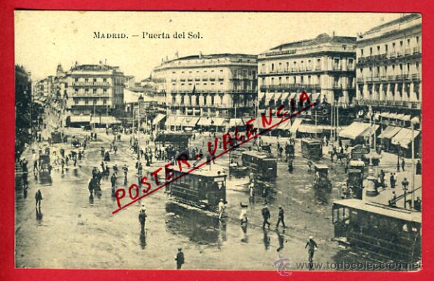Postales: POSTAL MADRID, PUERTA DEL SOL, P97736 - Foto 1