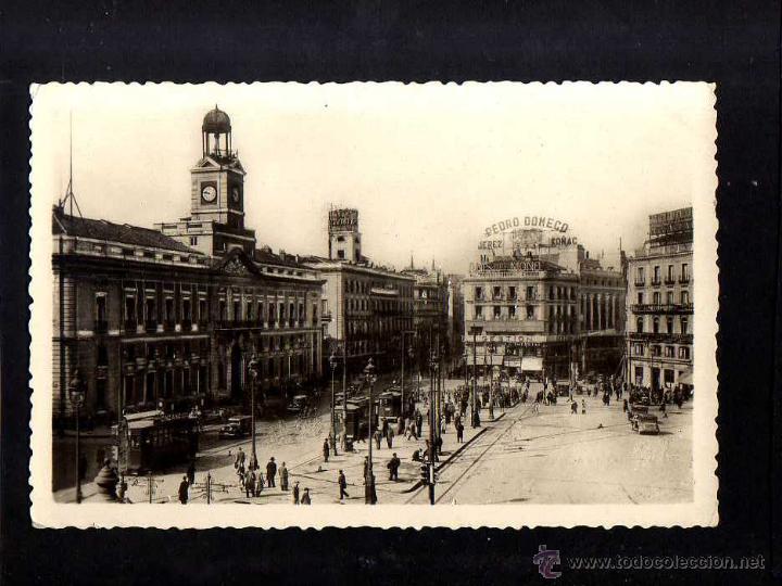Postales: Postal de Madrid. Plaza del Sol. Circulada - Foto 1