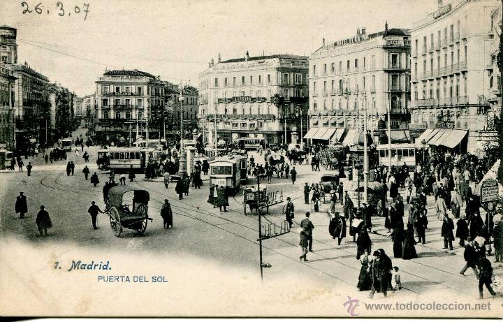 Postales: Madrid - Puerta del Sol - 1 Lacoste - Foto 1