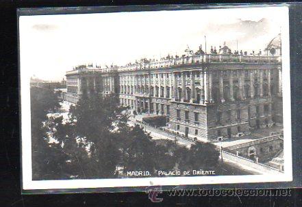 Postales: TARJETA POSTAL DE MADRID - PALACIO DE ORIENTE. - Foto 1