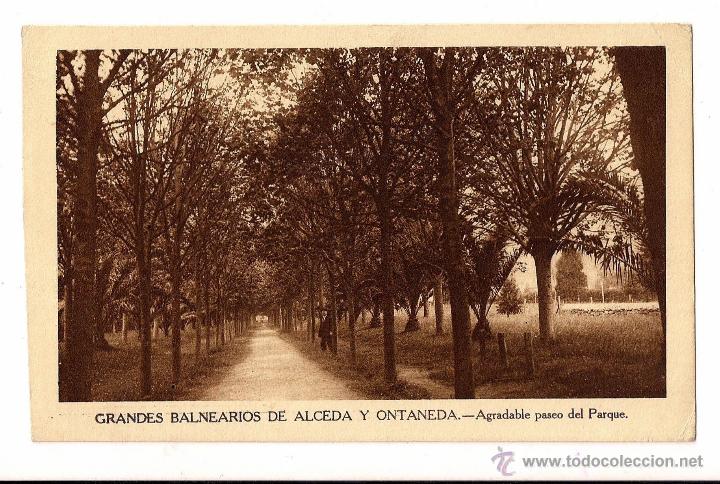 Postales: TARJETA POSTAL ANTIGUA SIN USAR IMAGEN DE LOS GRANDES BALNEARIOS DE ALAEDA Y ONTANEDA
