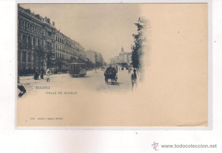 Postales: POSTAL DE MADRID CALLE ALCAL&Aacute; . - Foto 1