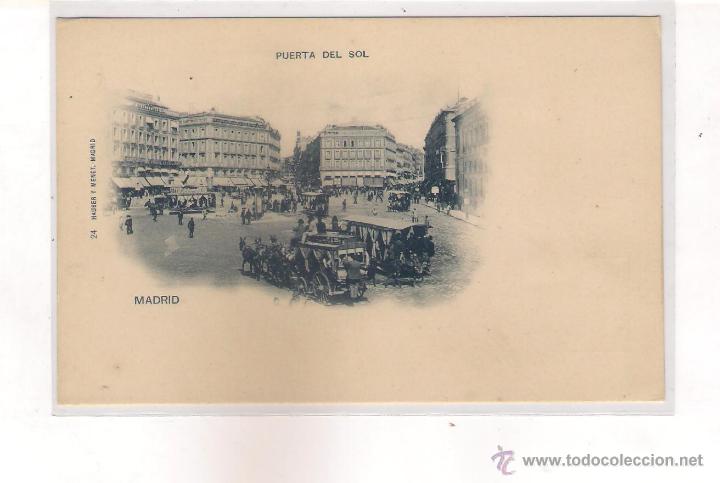 Postales: POSTAL DE MADRID PUERTA DEL SOL . - Foto 1