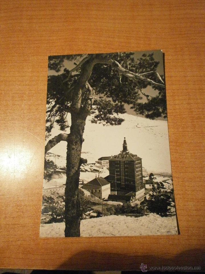 Postales: POSTAL PUERTO DE NAVACERRADA(MADRID) RESIDENCIA DE JOSE ANTONIO ESCRITA