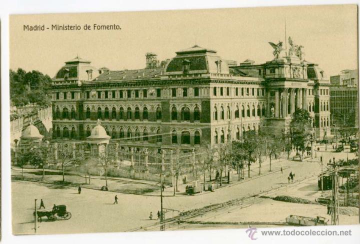 Postales: MADRID- MINISTERIO DE FOMENTO   ED. GRANDES ALMACENES