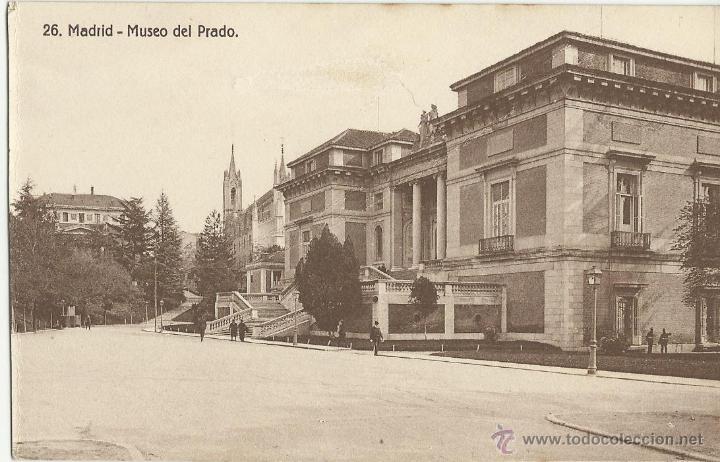 Postales: ANTIGUA POSTAL DE MADRID MUSEO DEL PRADO - Foto 1
