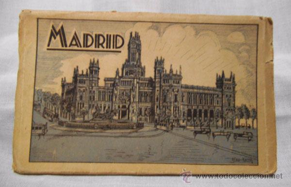 Postales: BLOC ACORDE&Oacute;N DE 17 POSTALES - MADRID - Foto 1