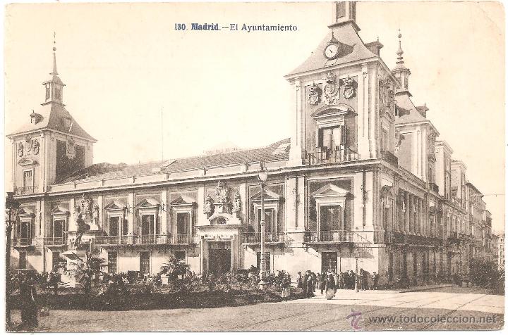 Cartoline: MADRID EL AYUNTAMIENTO