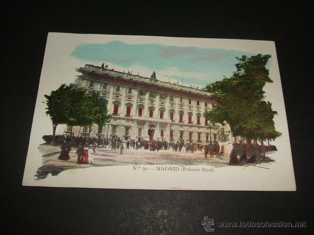 Postales: MADRID PALACIO REAL - Foto 1
