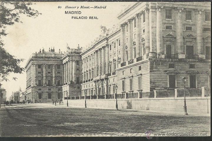 Postales: MADRID PALACIO REAL SIN ESCRIBIR - Foto 1
