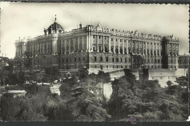 Postales: MADRID PALACIO REAL  SIN ESCRIBIR - Foto 1