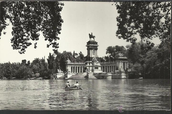 Postales: MADRID EL RETIRO SIN ESCRIBIR - Foto 1