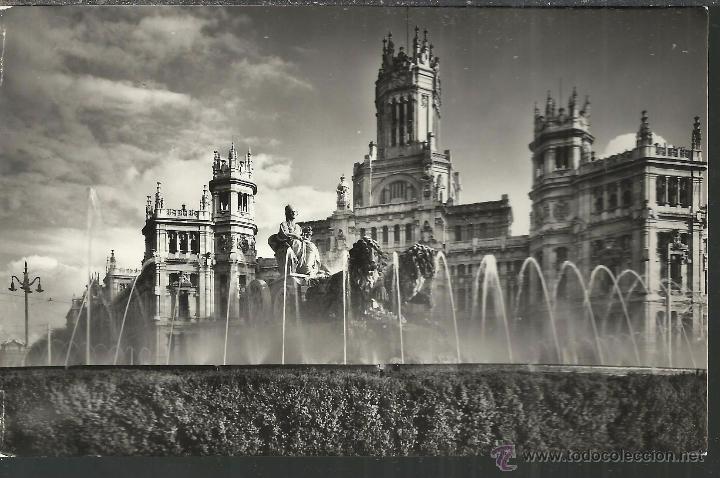 Postales: MADRID LA CIBELES SIN ESCRIBIR - Foto 1