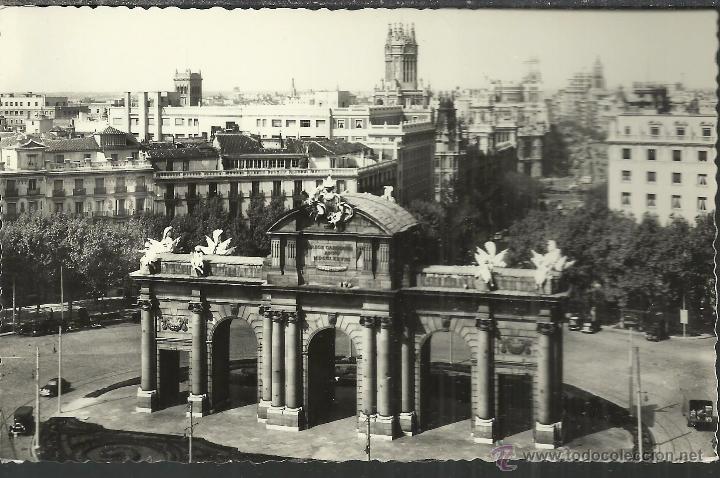 Postales: MADRID PUERTA DE ALCALA SIN ESCRIBIR - Foto 1