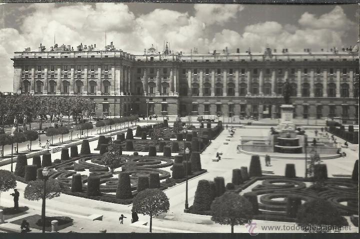 Postales: MADRID PALACIO REAL SIN ESCRIBIR - Foto 1