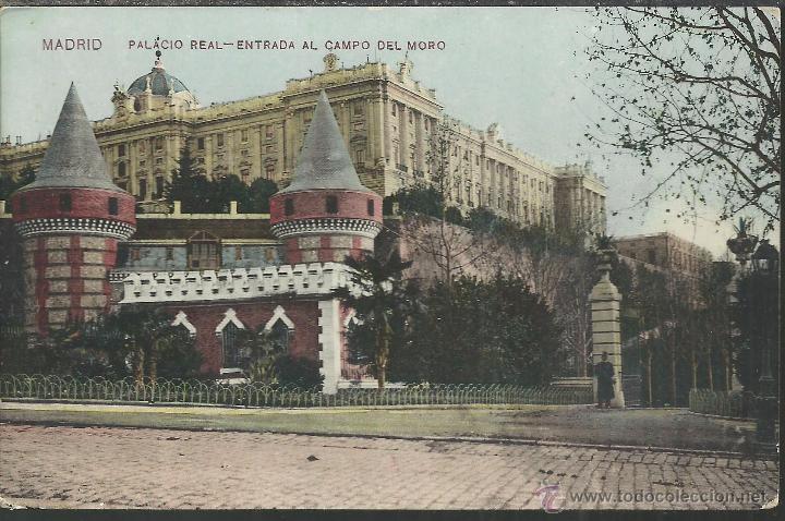 Postales: MADRID PALACIO REAL SIN ESCRIBIR - Foto 1