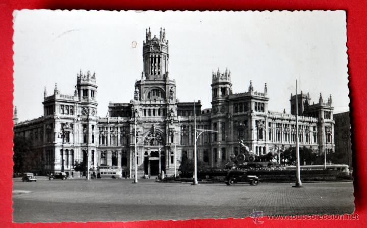 Postales: POSTAL DE MADRID: PALACIO DE COMUNICACIONES - Foto 1