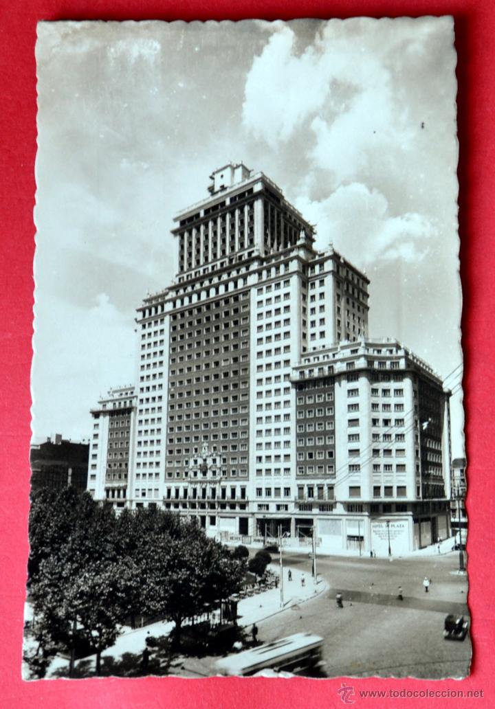 Postales: POSTAL DE MADRID: EDIFICIO ESPA&Ntilde;A - Foto 1