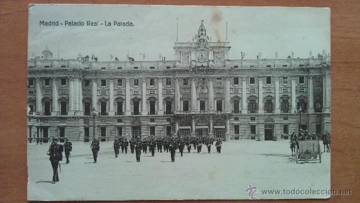 Postales: POSTAL MADRID - PARADA PLACIO REAL - MADRID - Foto 1