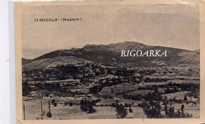 Postales: CERCEDILLA (MADRID) - Foto 1