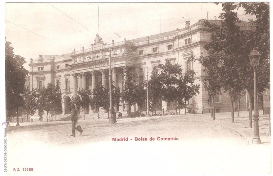 Postales: MADRID BOLSA DE COMERCIO - Foto 1