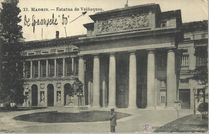 Postales: MADRID MUSEO DEL PRADO ESCRITA - Foto 1