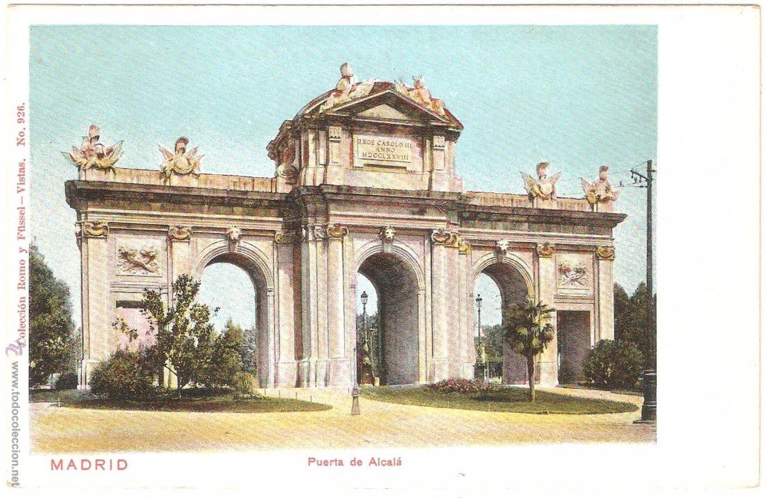 Postales: Madrid Puerta de Alcal&aacute; - Foto 1