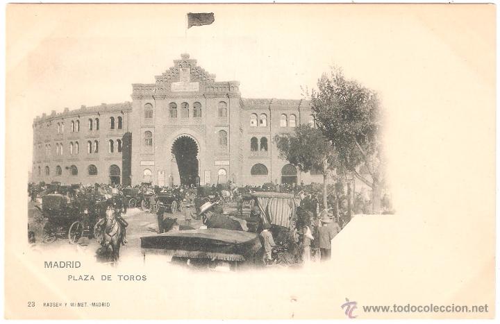 Postales: Madrid Plaza de Toros