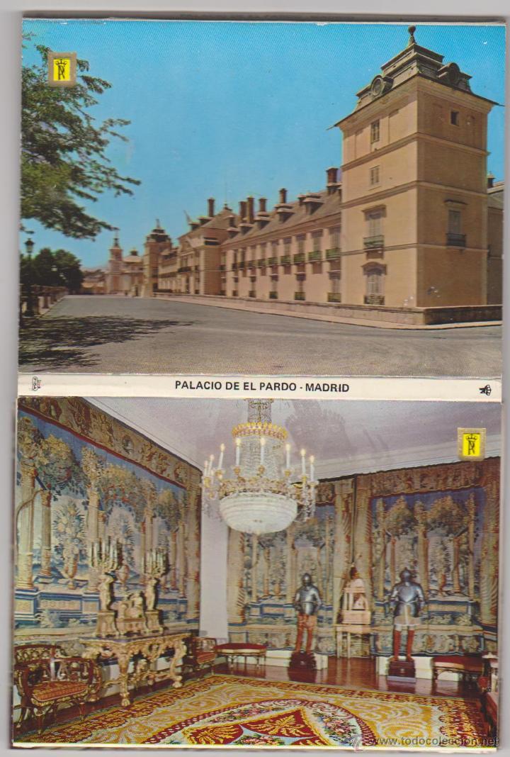 Postales: Palacio de El pardo. Carpeta de 12 postales. - Foto 1