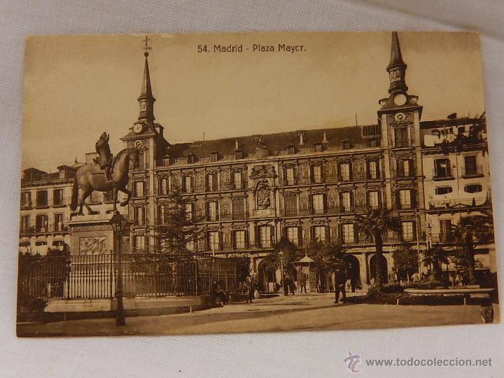 Postales: Madrid. Plaza Mayor. - Foto 1