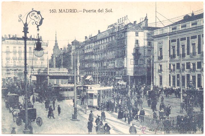 Postales: Madrid Puerta del Sol - Foto 1