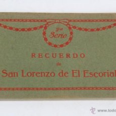 Postales: P- 2509. RECUERDO DE SAN LORENZO DEL ESCORIAL. 2º SERIE. LIBRITO DE POSTALES.. Lote 51422323
